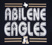 Abilene High Eagles - Distressed Stripe T