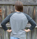 DM136 Triblend 3/4 Sleeve Raglan