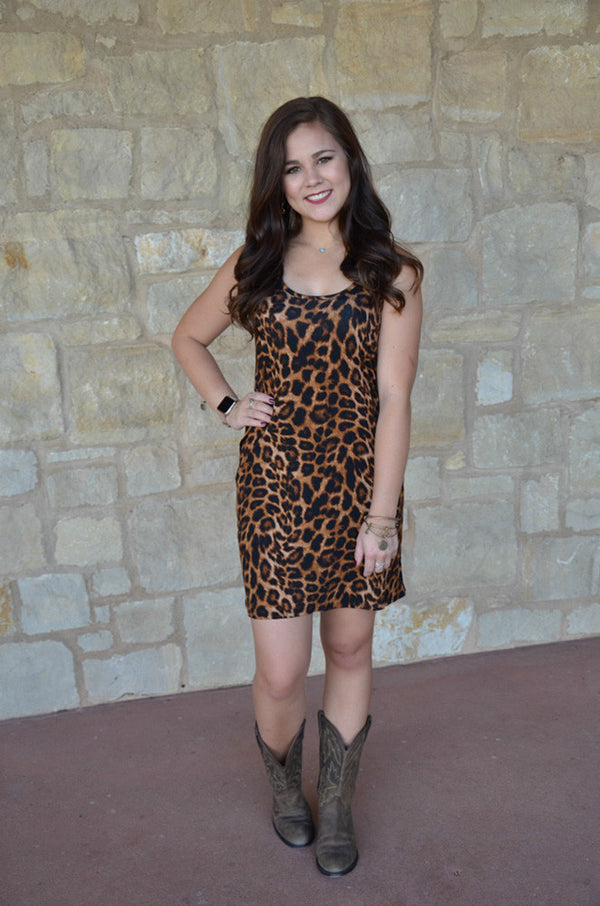 Cheetah Racerback Dress