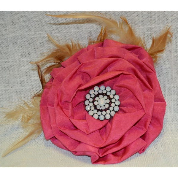 Flower - Coral/White/Brown