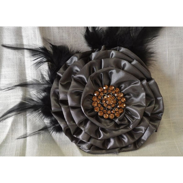 Flower - Grey/Brown/Black