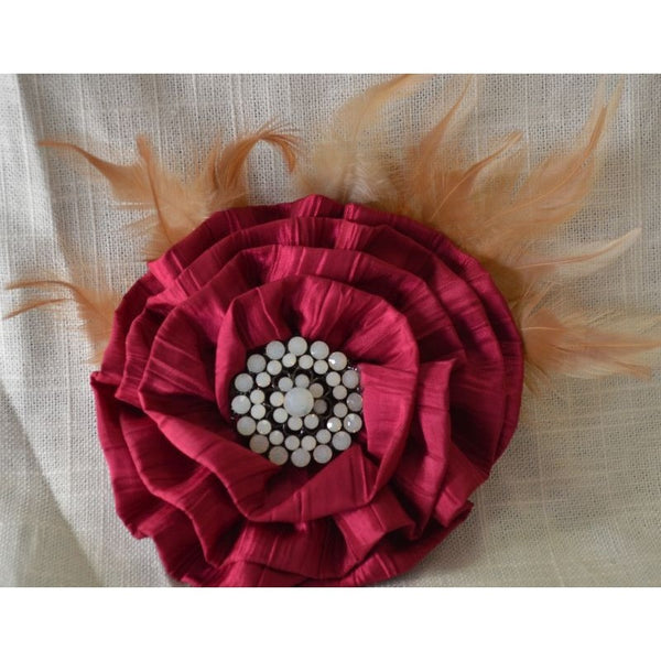 Flower - Hot Pink/White/Brown