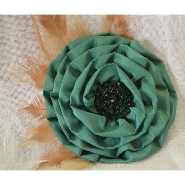 Flower - Olive/Dk Green/Brown