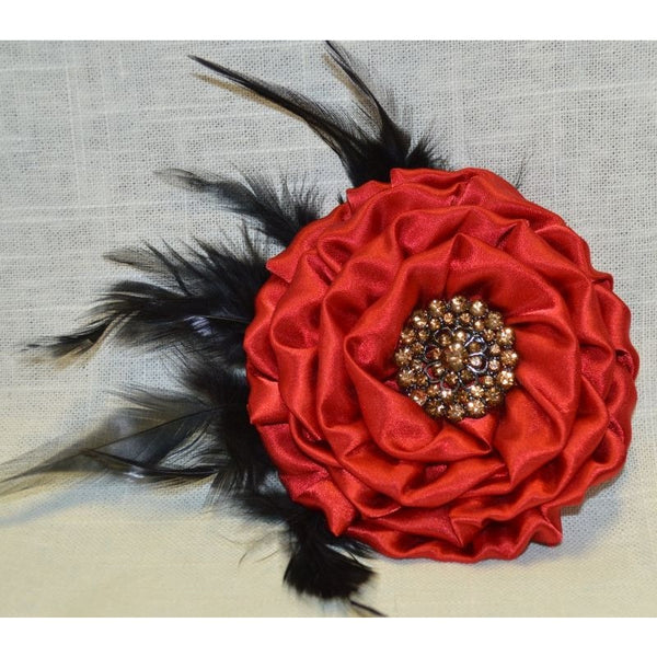 Flower - Red/Brown/Black