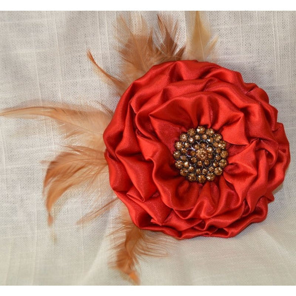 Flower - Red/Brown/Brown