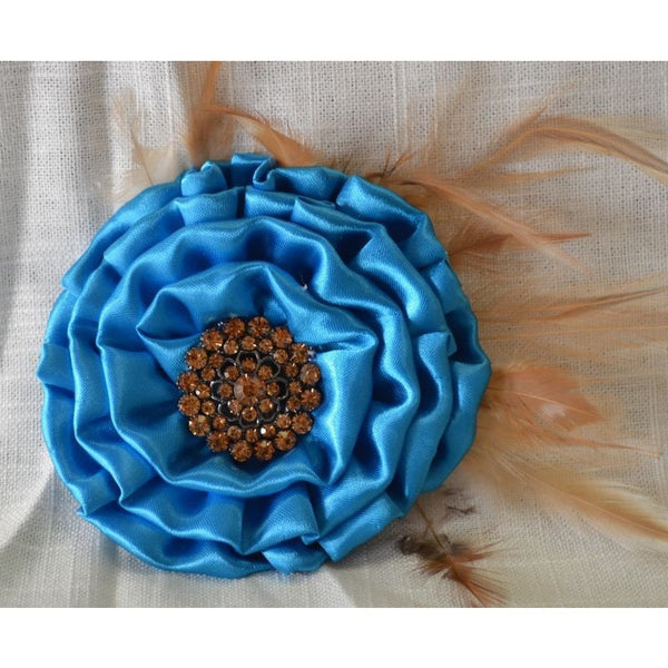 Flower - Sapphire/Brown/Brown