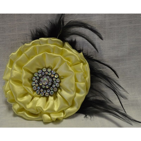 Flower - Yellow/Iridescent/Black