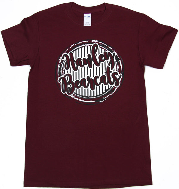 Hawley Bearcats - Circle & Stripes T