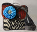 Miss Iris - Zebra/Maroon