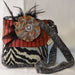 Miss Iris - Zebra/Maroon