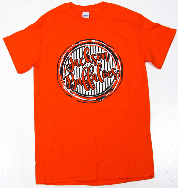 Jackson Buffaloes - Circle & Stripes T