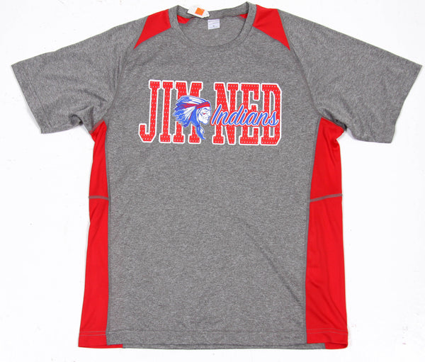 Jim Ned Indians - Wicking T