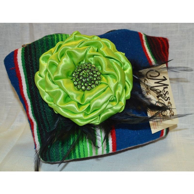 Miss Mini Pearl - Serape w/ Lime Flower