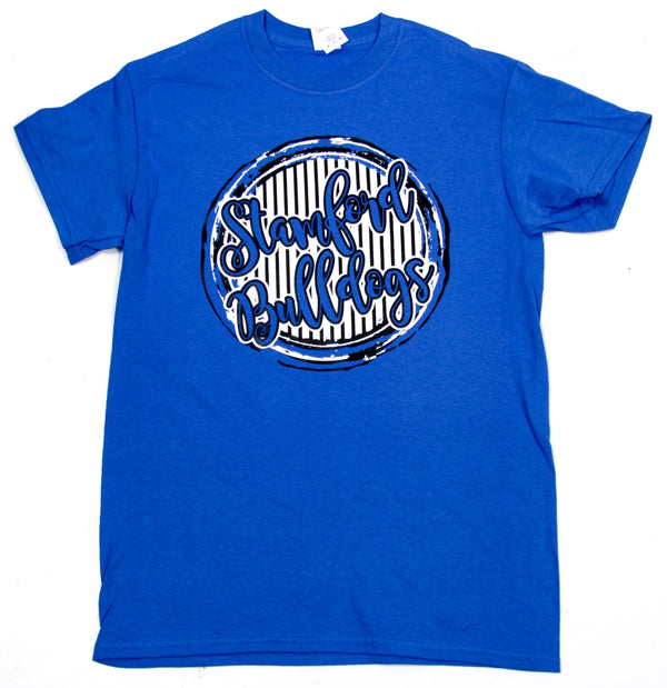 Stamford Bulldogs - Circles & Stripes T