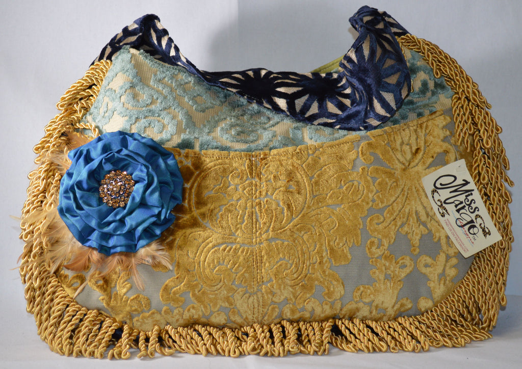Miss Penelope - Gold/Navy