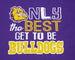 Wylie Bulldogs - Only the Best T